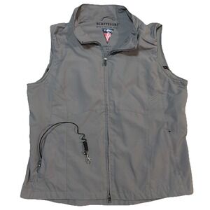 Women's ScotteVest RFID Travel Sz 2XL Gray Vest Wearable Tech Lightweight